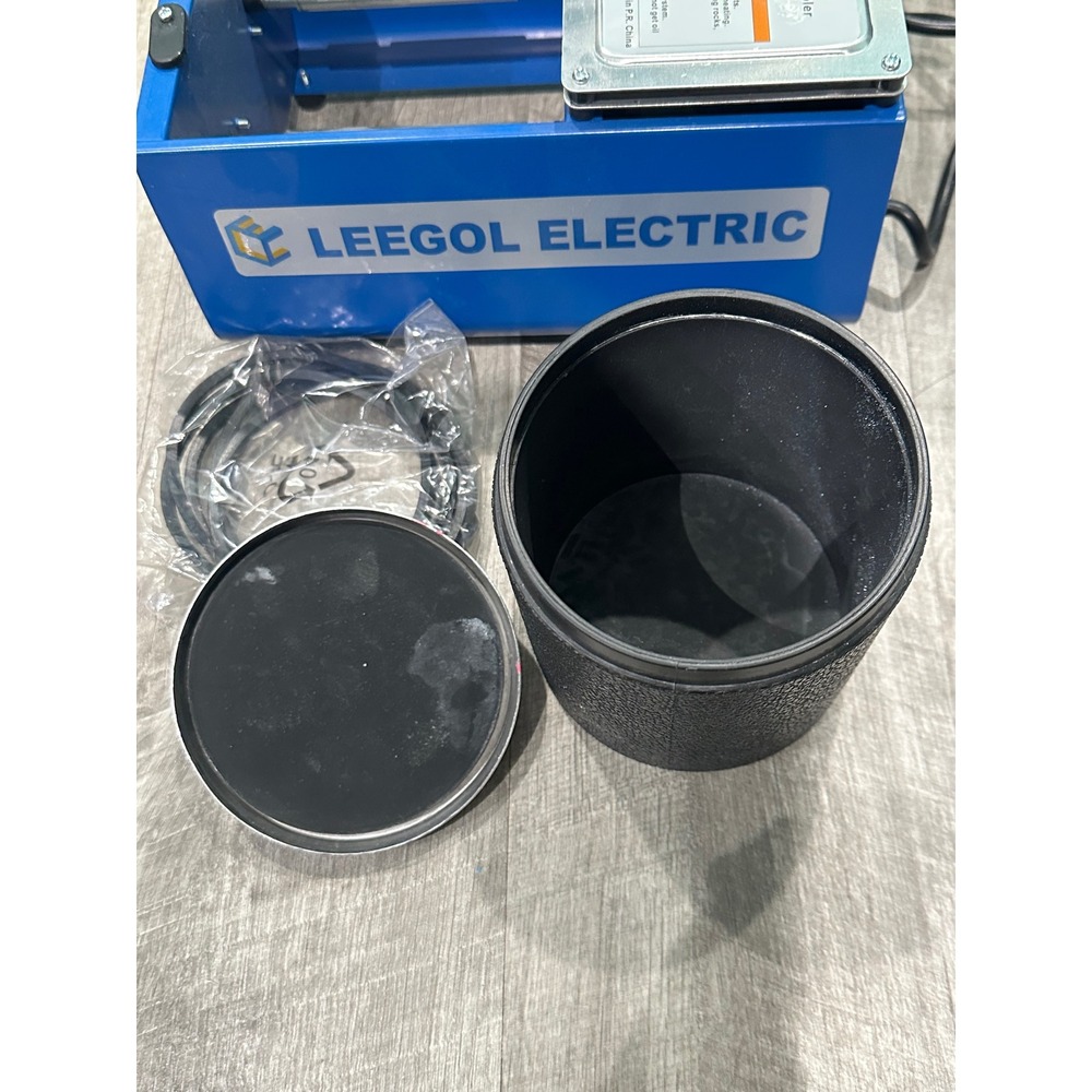 Leegol Electric 3 LBS Single Drum Rock Tumbler PG-LG-001 Blue Lapidary Tool 24W - Picture 4 of 8